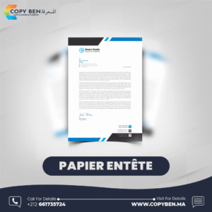 Papier en tête (Lot de 1000)